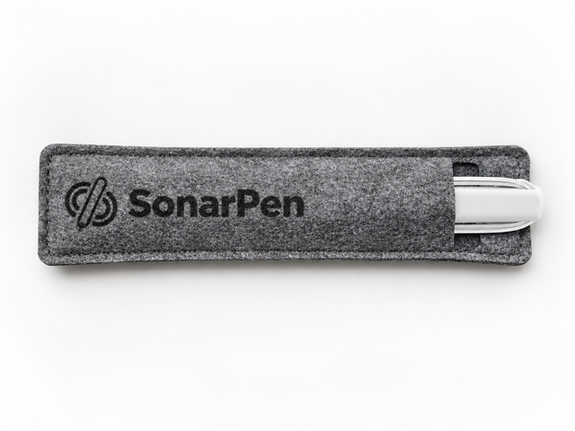 SonarPen 2 フェルトケース収納状態